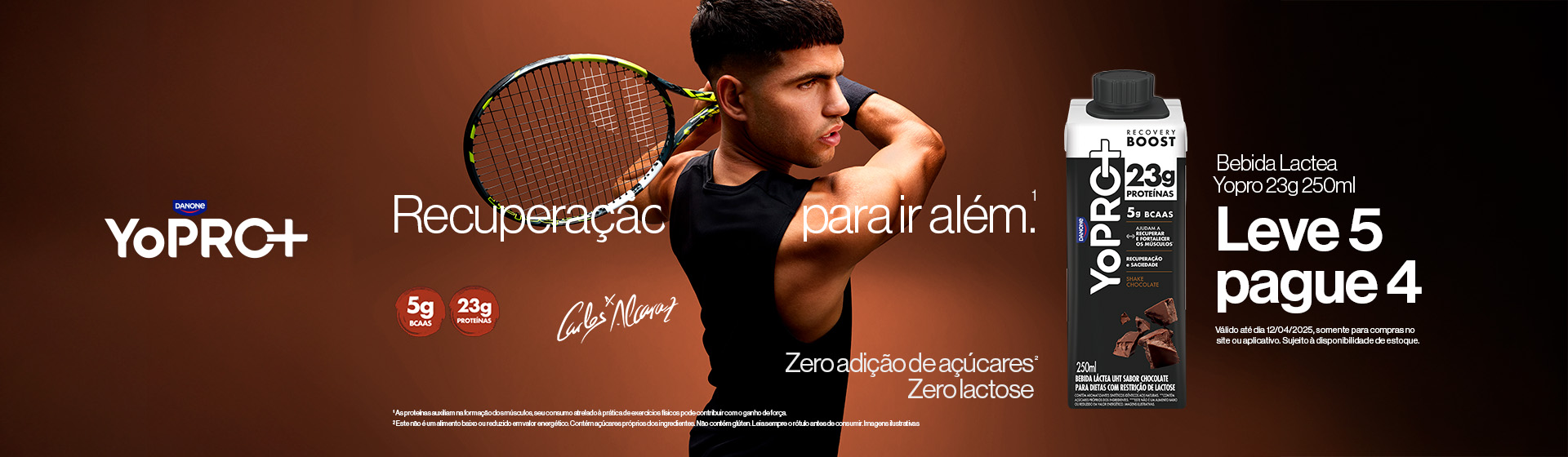 Bebida Lactea Yopro 23g 250ml 12/4